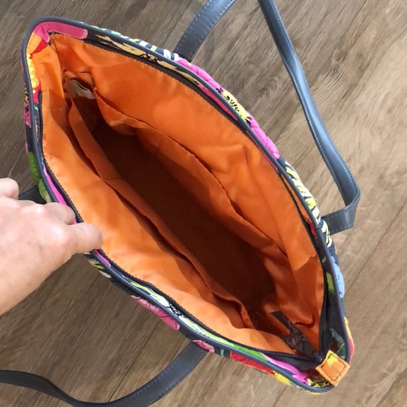 VERA BRADLEY Leather Handle Tote Bag - Picture 5 of 12